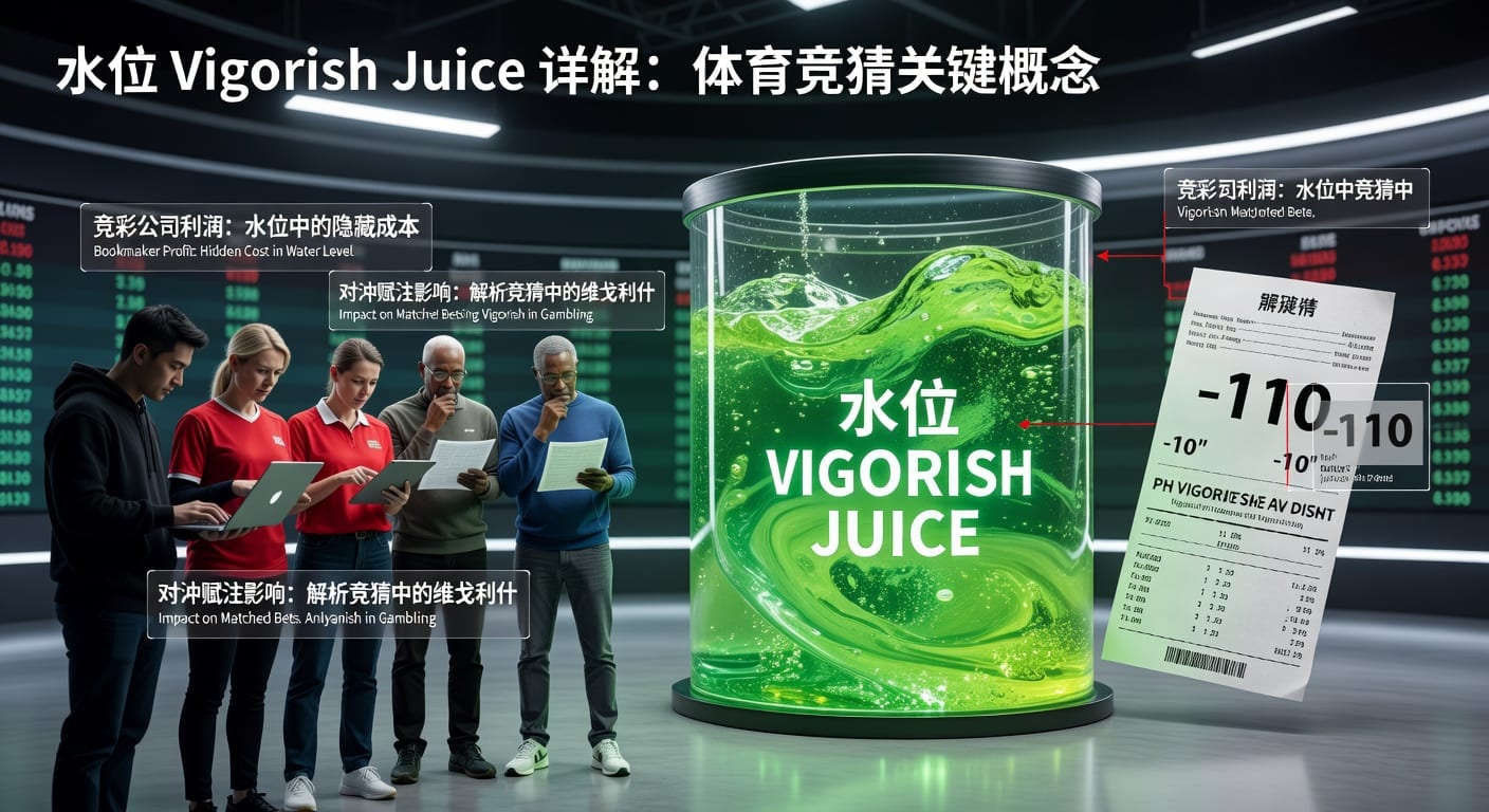 水位(Vigorish/Juice)解析：博彩核心要素，助您提升投注洞察力