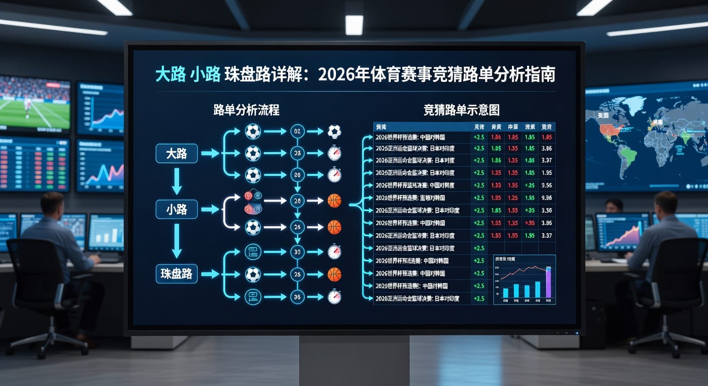 大路小路珠盘路：2026年赛事博彩策略解析