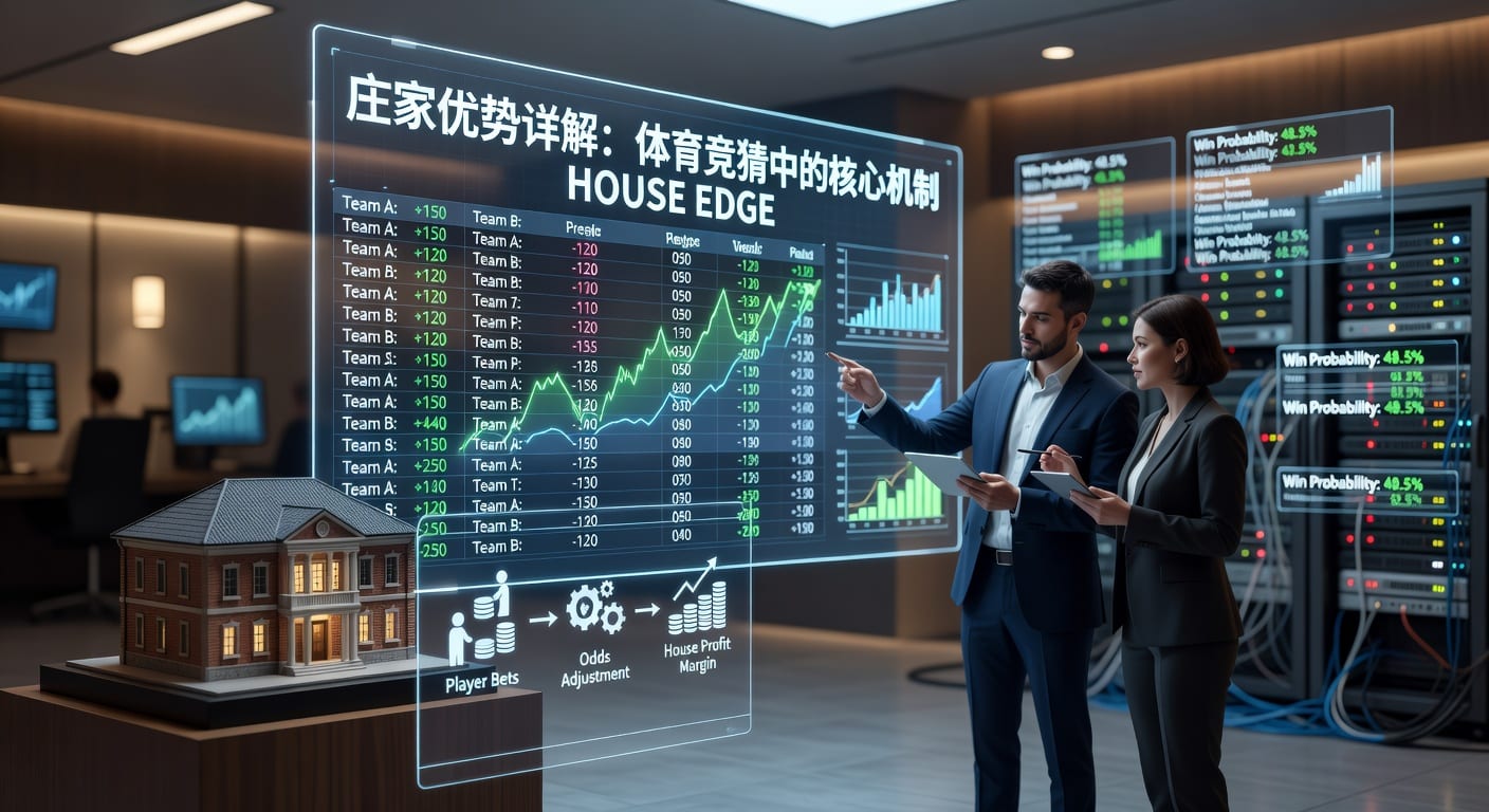 庄家优势（House Edge）解析：体育博彩中的数学游戏