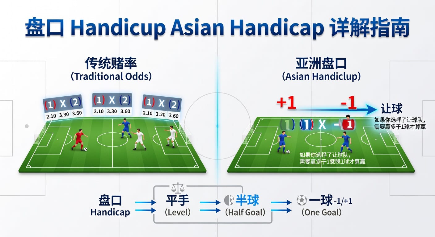 亚洲盘Asian Handicap：2026年世界杯投注最新赔率分析