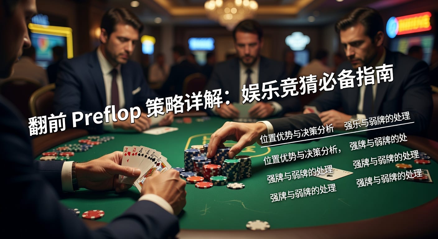 翻前 preflop 决策与起手范围指南