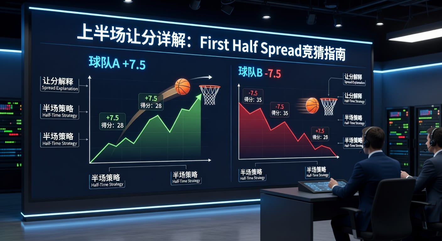 上半场让分 first half spread：实战理解与判断