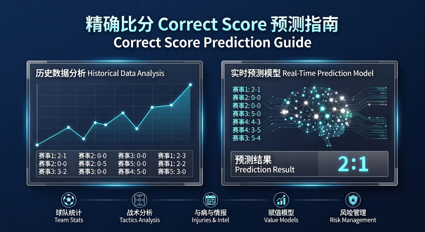 精确比分 correct score：2026年世界杯投注判断框架