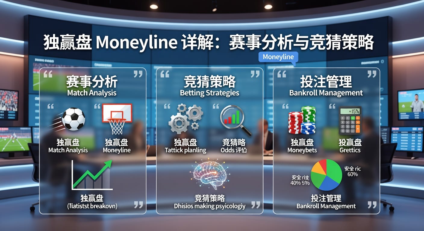 独赢盘 moneyline：2026年体育投注平台实战读法