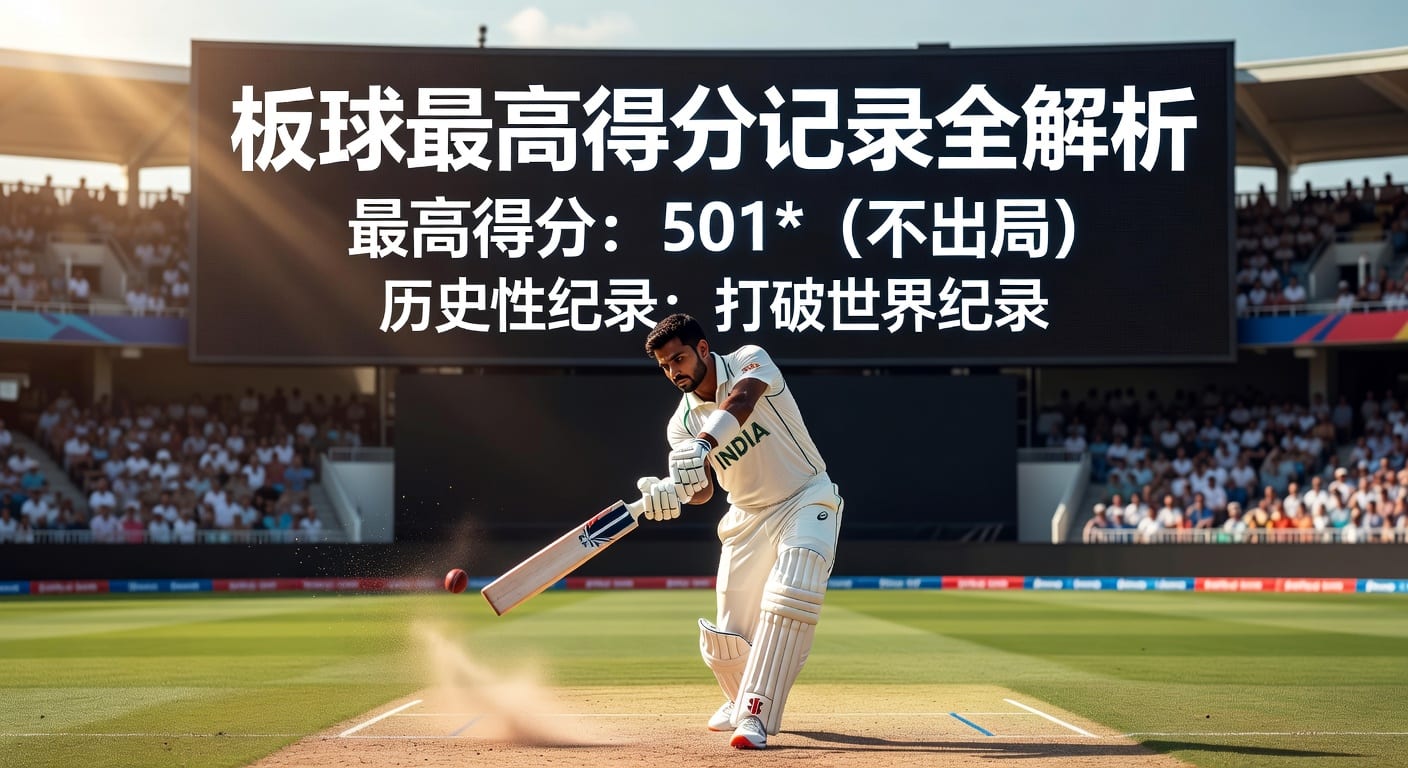 板球最高得分 Highest Score：纪录、判断与投注技巧