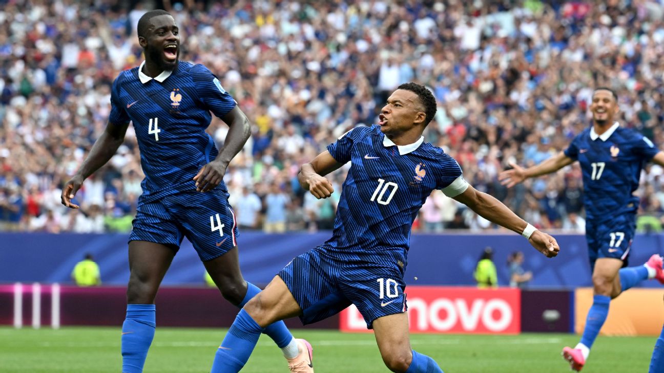 姆巴佩世界杯16球破纪录 法国核心迈向“世界杯先生”