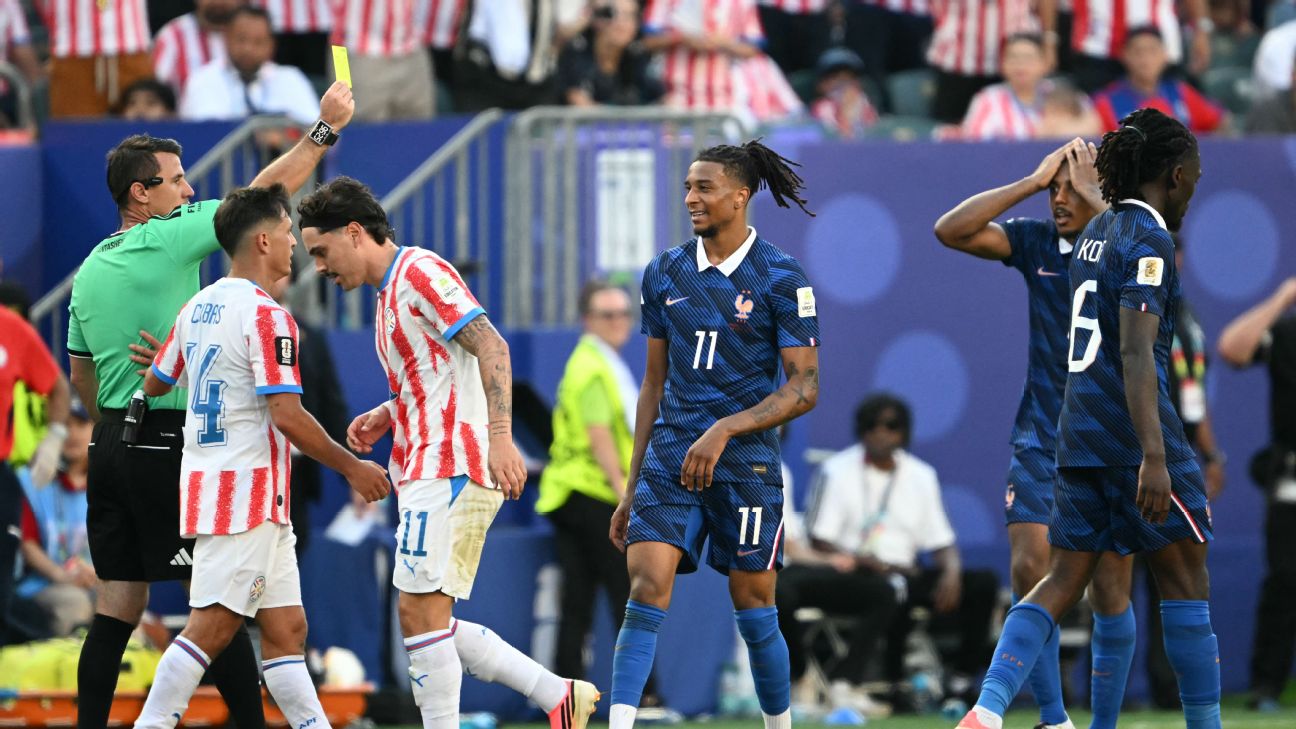 FIFA驳回法国对奥利塞黄牌的申诉